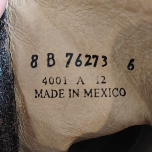 FRYE Veronica Combat Boots Antique Black/Brown Distressed Brush Off Leather Sz 8 - Picture 15 of 16